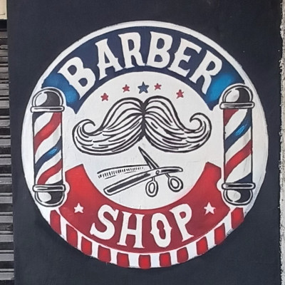 Mural de graffiti en Puebla - rotulos, barberias, barber 