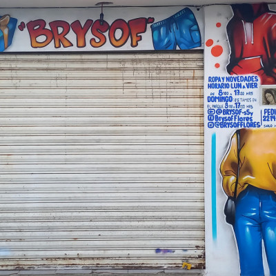 Mural de graffiti en Puebla - rotulos, negocios