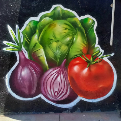 Mural de graffiti en Puebla - murales, negocios 