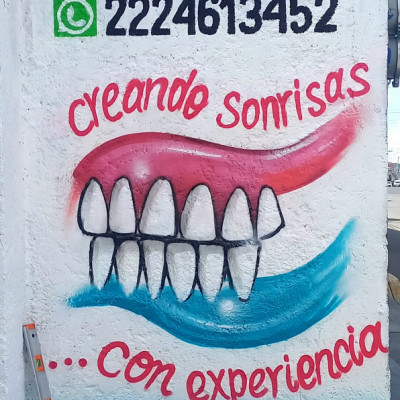 Mural de graffiti en Puebla - rotulos